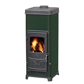 Krbové kachle Plamen Dora 10N, 7-9 kW, farba- zelená