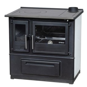 Kachľový sporák Plamen Slavonac N, 8-11kW, lavá strana, biely 1