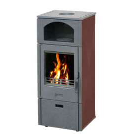 Krbové kachle Plamen Laguna, 8-11 kW, farba- hnedá  