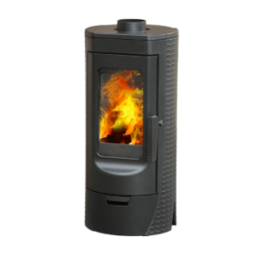 Krbové kachle Plamen Tara, 6-8 kW, farba čierna 1