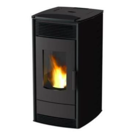 Peletové pece na centrálne kúrenie 12kW, MBS Thermo Pellet čierne 