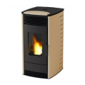 Peletové pece na centrálne kúrenie 12kW, MBS Thermo Pellet krémové