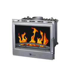 Vstavaný krb Plamen Barun 1, 11kW, farba liatina