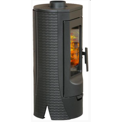 Krbové kachle Plamen Tara, 6-8 kW, farba čierna 2
