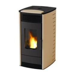 Peletové pece na centrálne kúrenie 12kW, MBS Thermo Pellet krémové
